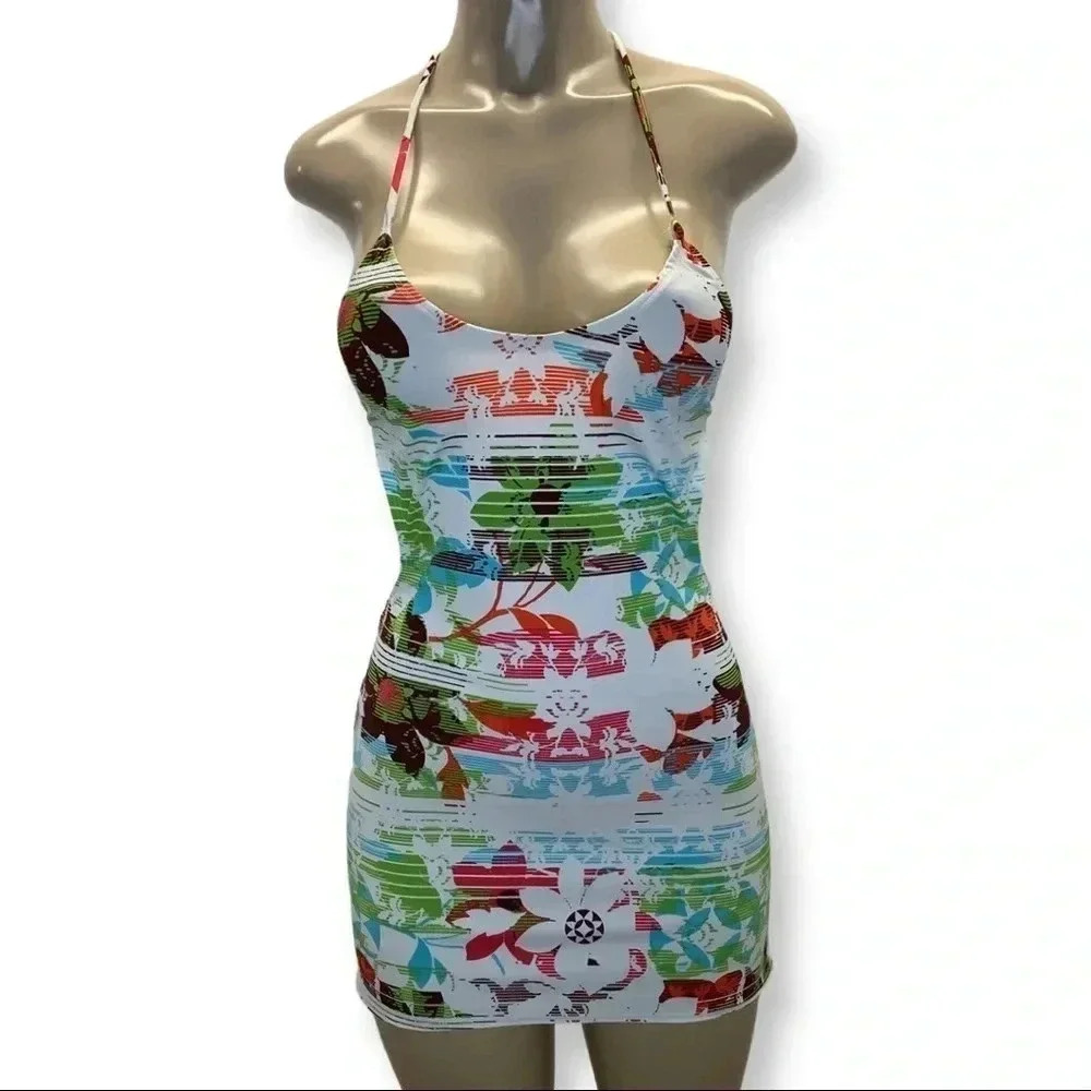 Zuliana Floral Multicolor Mini Dress